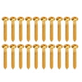 thumbnail image 1 of Tornillos de montaje Jadeshay para pastilla de bajo 20 piezas, 1 of 8