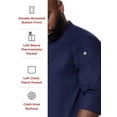 thumbnail image 3 of Chaqueta Chef Works Morocco para hombre, talla XL, azul marino, 3 of 3