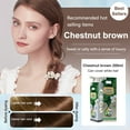 thumbnail image 2 of hair dye Bubble Hair Plant Hair Sedoso Hermoso Cabello Flotante No Daña El Cuero Cabelludo No Daña El Cabello,Usado Para Cabello Gris Color Bubble 200ml Gentle Formula Conditioning, 2 of 3