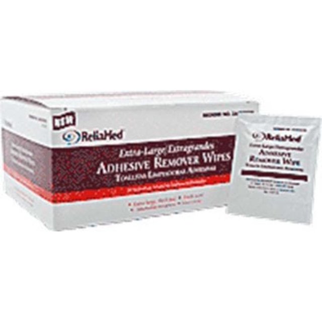 Cardinal Health ExtraLarge Adhesive Remover Wipes 4" x 43/4",50