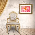 thumbnail image 3 of Millet, Karyn 18x13 Gold Ornate Wood Framed with Double Matting Museum Art Print Titled - Pink Peony V, 3 of 4