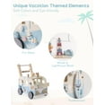 thumbnail image 4 of Empuje Baby Walker ROBOTIME de madera para bebés con velocidad ajustable, 4 of 9