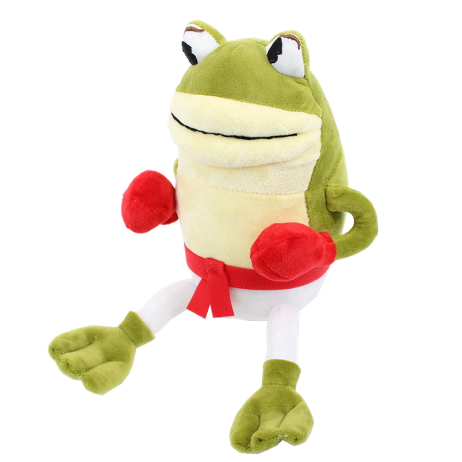 uiuoutoy Cuphead & Mugman Ribby and Croaks Plush Toys The Frog Stuffed Doll Figure 2pcs