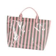 thumbnail image 4 of Bolsa Deportiva Tipo Tote para Gimnasio, Compras, Bolso de Hombro para Viajes, Compras, Gimnasio, Estudio Y Recados. Verde Rosa, 4 of 9