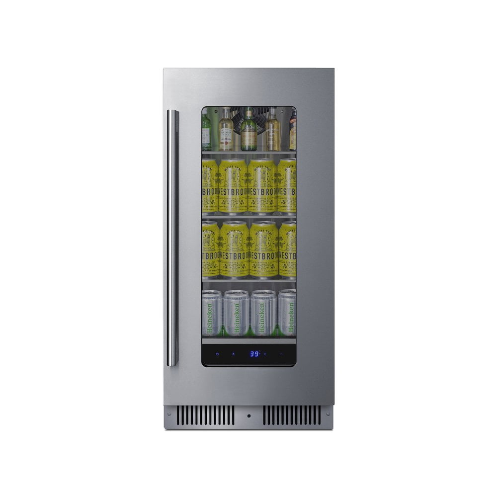 SUMMIT 15" Wide Built-In Beverage Center