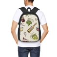 thumbnail image 4 of Easygdp Grapes Bbottles Wine Mochila de Gran Capacidad Minimalista Ideal para Escuela, Viajes y Uso Diario, 4 of 6