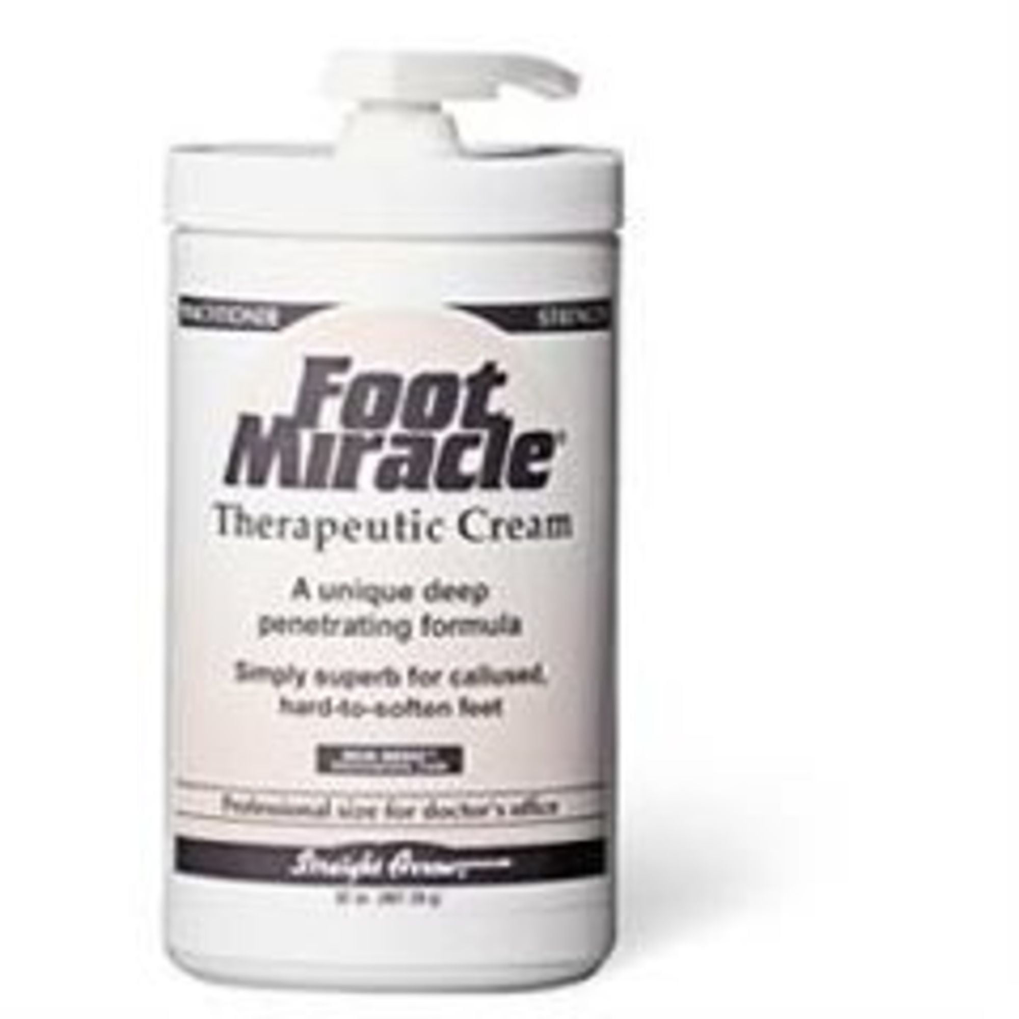 Foot Miracle Moisturizer Foot 32 oz. Pump Bottle Cream Fresh Scent 1