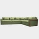 thumbnail image 1 of Sala Esquina Zahara Invertida Curri Verde - DC Inlab Muebles Modelo D, 1 of 2