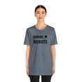 thumbnail image 3 of Humans ❤ Robots   - Tee Shirt, 3 of 12