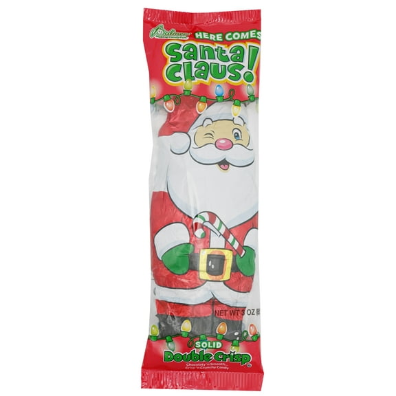 R.M. Palmer Double Crisp Santa, Milk Chocolate Bar, 3 oz