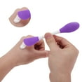 thumbnail image 3 of Unique Bargains 2 Pcs Soft Facial Mask Brush Knife-shaped Purple, 3 of 5
