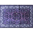 thumbnail image 1 of Ahgly Company Indoor Rectangle Persian Blue Traditional Area Rugs, 7' x 10', 1 of 4