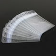 thumbnail image 4 of 10Pcs Card Pouch Durable Lightweight Portable Waterproof Resealable Zip Type Holder for Library Cards, 4 of 8