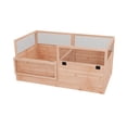 thumbnail image 6 of Outdoor Living Today 6x3 Western Red Cedar Raised Garden Bed, 6 of 7