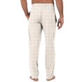 thumbnail image 5 of Men's Knitted Fashionable Printed Pocket Casual Pants, Plaid Pajama Pants for Home, Sleep and Lounge Wear,Khaki,2XL, 5 of 8