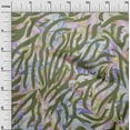 thumbnail image 3 of oneOone Polyester Spandex Forest Green Fabric Tropical Monstera Leaves Fabric For Sewing Printed Craft Fabric By The Yard 56 Inch Wide, 3 of 4