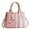 Pink, variant on Kraoden Elegant Patchwork Tote Bag for Women, Large Capacity Handbag with Multi-Layer Compartments, Soft Leather, Versatile Carrying Options, Ideal for Work and Everyday Use