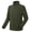 Army Green, variant on StSilkitty Mens Fleece Jacket Full Zip Solid Color Long Sleeve Warm Outerwear Jackets Winter Windbreaker Coat with Pocket