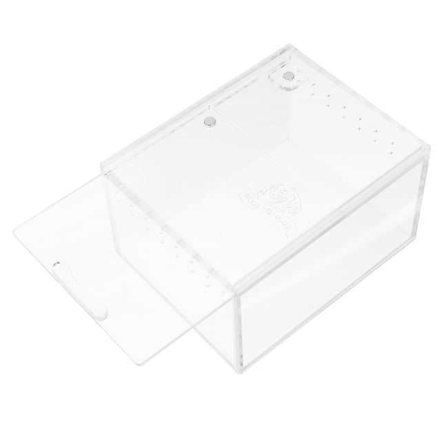Shisuyan Boîte Acrylique pour Reptiles Terrarium Transparent Boîte d'Élevage pour Reptiles