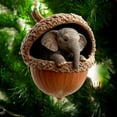 thumbnail image 1 of Adornos navideños colgantes de acrílico 2D con flores artificiales: decoración festiva para las fiestas, decoraciones otoñales para el hogar, plantas artificiales, decoraciones otoñales, regalos de cu, 1 of 6