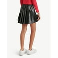 thumbnail image 2 of Justice Girls Pleather Pleated Skirt, Sizes XS - XLP, 2 of 7