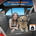 thumbnail image 3 of DIAMOOKY Dog Car Seat Cover Protector for Doors,Rear Seats & Front Headrests, Waterproof Heavy Duty Backseat Extender Fits Sedan SUV & Small Truck, 3 of 8