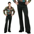 thumbnail image 2 of Rubies 70s Disco Black Costume Pants for Adults, Men's 32, 2 of 2