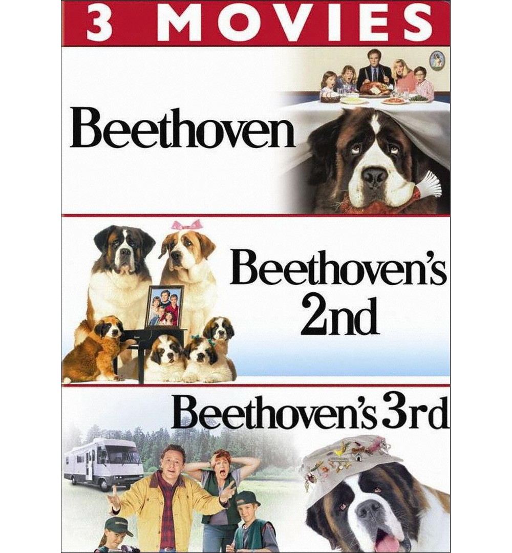 Beethoven / Beethoven's 2nd / Beethoven's 3rd (DVD), Universal Studios, Kids & Family - image 3 of 4
