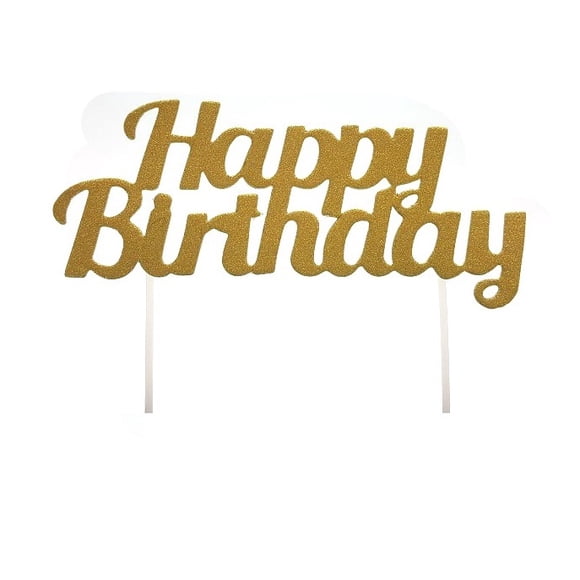 Fantastik Party Cake Top Gold Paper