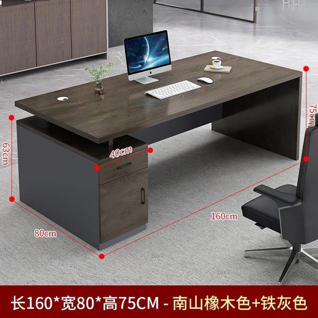 Bedroom Computer Drawers Desk Workbench Office Boss Simplicity Office Desk Table Secretaire Bureaux Meuble Home Furniture My Lux Decor Round