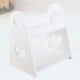 thumbnail image 5 of Estante de baño pequeño con forma de corazón para cosméticos, mueble de lavabo, color blanco, 5 of 6