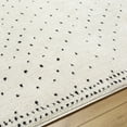 thumbnail image 3 of Livabliss Area Rugs for Living Room, 5x7 Freud Global Ivory Rug, Bedroom Dining Room Home Decor Stain Resistant Carpet (5'3" x 7'), 3 of 6
