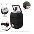 thumbnail image 2 of Hot Tub Spa Heater Pump Cover with parent PVC Top Window, Waterproof Inflatable Hot Tub Pump Co-cheng du, 2 of 5