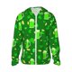 thumbnail image 1 of Fotbe St Patrick's Day2 Chaqueta con Protección Solar UPF 50+ para Hombre y Mujer, Camisa con Capucha y Bolsillos-X-Large, 1 of 7