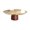 gold-23cm, variant on Stainless Steel High Footed Cake Storage Tray Appetizer Platter Fruit Display Plate Household Base Snacks Pans