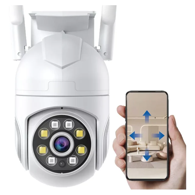Cámara Ip Wifi Motorizada Mvpsmart Q9 1080p Ptz Exterior