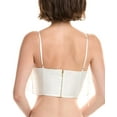 thumbnail image 2 of KIKI DE MONTPARNASSE womens  Le Bang Silk Corset, m, White, 2 of 3