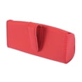 thumbnail image 4 of Sunglasses Holders Sun Visor Clip Storage Case PU Leather Red, 4 of 6