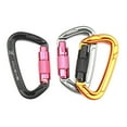 thumbnail image 4 of Yeacher Carabiner with Automatic Lock Gate 24KN Heavy Duty Carabiner Clips for Hammocks Camping Hiking Backpacking, 4 of 7