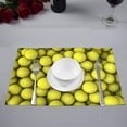thumbnail image 2 of MKHERT Funny Sports Decor Tennis Balls Placemats Table Mats for Dining Room Kitchen Table Decoration 12x18 inch,Set of 6, 2 of 4