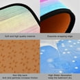 thumbnail image 2 of Paint Wood Rainbow Color Kitchen Rug Mats 2PCS Non Slip 47" x 20" + 28" x 20" Kitchen Carpet Floor Mat Hallway Rugs Anti Fatigue Doormat Home Decor, 2 of 7