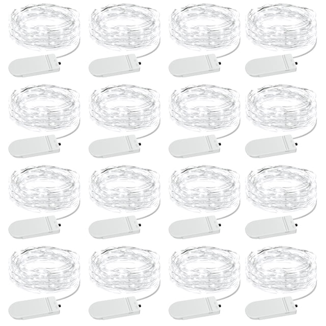 Luces de Hadas Olafus Funciona con Pilas IP68 Resistente al Agua