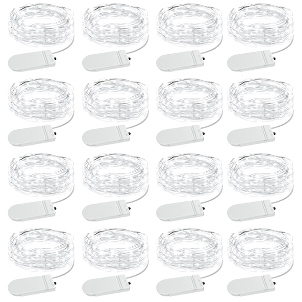 Luces de Hadas Olafus Funciona con Pilas IP68 Resistente al Agua