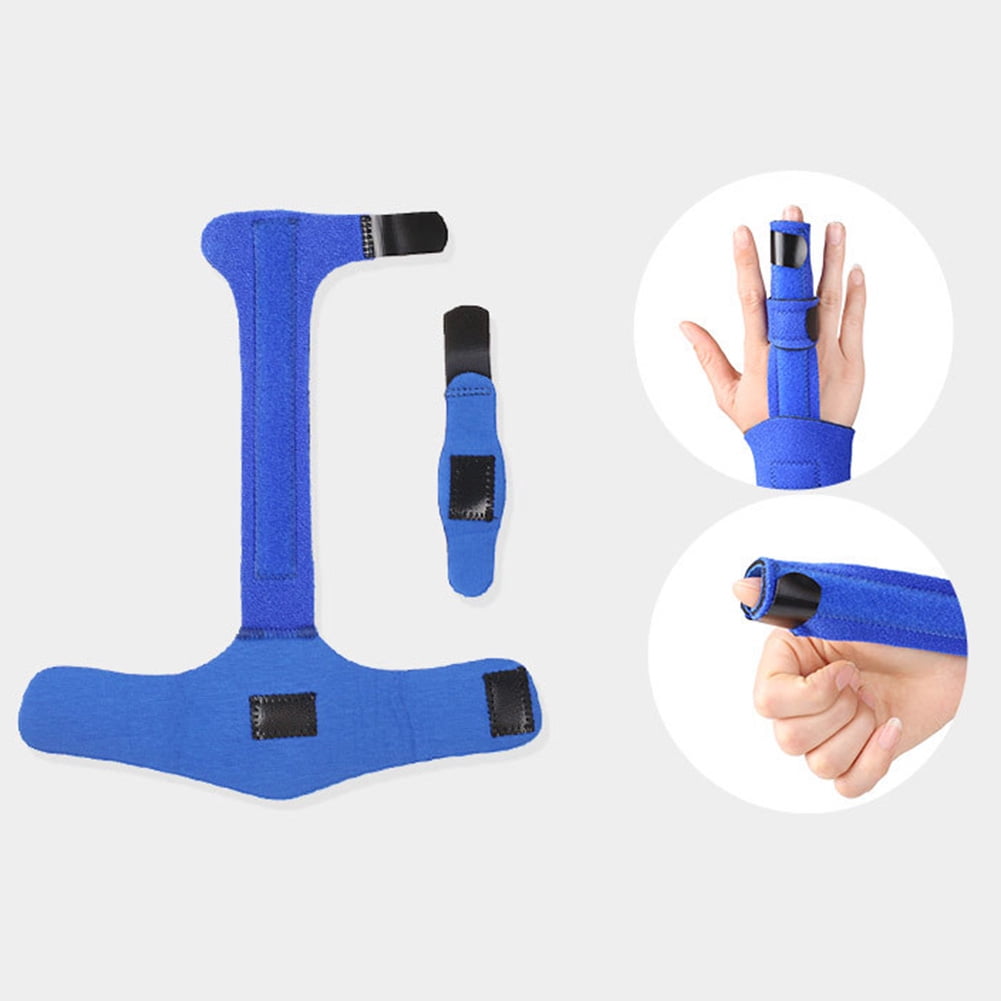 Tissouoy Finger Splint Immobilizer First Aid Medical Thumb Support