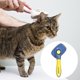 thumbnail image 3 of Cepillos para mascotas Perro Gato giratorio de Autolimpiador Herramientas de Desprendimiento Dematización Aseo Deshedding - amarillo Salvador Cepillo de derramamiento, 3 of 8