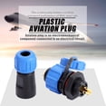 thumbnail image 2 of Conector de enchufe de plástico impermeable IP67 SP13 de 3 pines (3 pines), 2 of 14