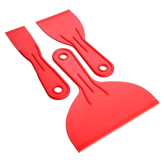 3 Pcs Putty Knife,Flexible Plastic Paint Scraper Tool for Spackling,Spreader, Spackle, Putty Knife Scraper, Tamale Spreader Tool 3-Pack: 1-1/2", 3", 6", 3 Pcs Putty Knife