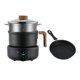 thumbnail image 5 of Olla eléctrica de 1,8 l, olla de cocción lenta antiadherente, protección contra sobrecalentamiento, sartén para cocinar sopa al , freír carne, 5 of 8