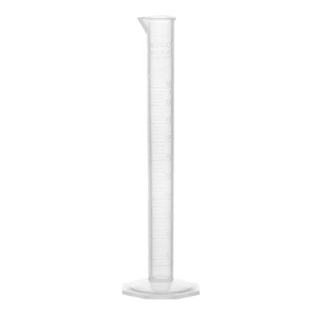Measuring Cylinder 10ml - Class B Tolerance - Octagonal Base - Polypropylene Plastic - Industrial Quality Autoclavable - Eisco Labs