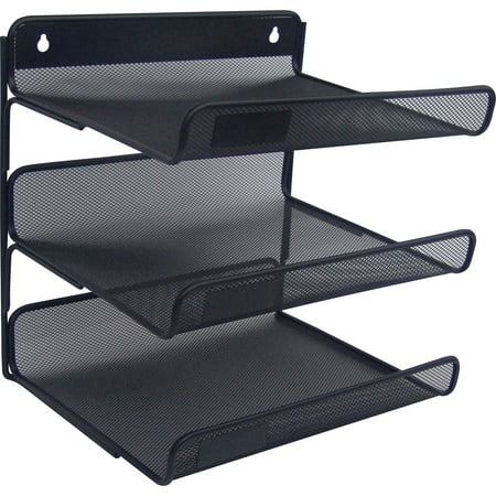 Lorell Mesh Desktop Organizer, 1 Each